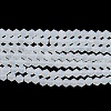 Imitation Jade Frosted Glass Bead Strands X1-GLAA-F029-JM4MM-B05-1