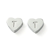 Tarnish Resistant 316L Surgical Stainless Steel Beads STAS-R230-01T-P-1-1