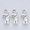 Tibetan Style Alloy Pendants TIBE-R316-045AS-RS-1