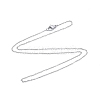 Non-Tarnish 304 Stainless Steel Cable Chains Necklace for Men Women NJEW-N050-A02-S12-3