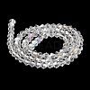 Transparent Electroplate Glass Beads Strands LS-GLAA-F029-2mm-A13-2