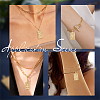 12Pcs 12 Style Brass Micro Pave Clear Cubic Zirconia Pendants KK-SC0003-01-6