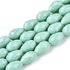 Opaque Solid Color Beads Strands EGLA-N013-P10mm-D14-1