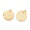 Ion Plating(IP) 304 Stainless Steel Charms STAS-I124-01D-G-2