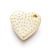 Brass Enamel Charms KK-F805-02A-01-2