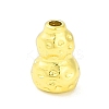 Brass Pave Clear Cubic Zirconia Beads KK-F875-14G-1
