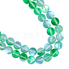 Synthetic Moonstone Beads Strands G-AR0002-40D-1