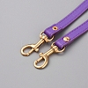 Imitation Leather Adjustable Wide Bag Handles HJEW-WH0071-03KCG-04-2