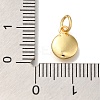 Rack Plating Brass Charms KK-I720-51G-01-3