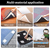 AHADEMAKER 16Pcs 2 Style PU Self Adhesive Non Slip Carpet Stickers FIND-GA0005-65-7