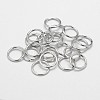 Brass Open Jump Rings X-KK-M165-6mm-01P-NR-1