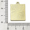 Word Temperance Alloy Enamel Pendants ENAM-M062-01A-G-3