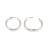 304 Stainless Steel Huggie Hoop Earrings EJEW-G272-02-20mm-P-3