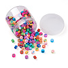 300Pcs Handmade Polymer Clay Colours Beads CLAY-CW0001-02B-4