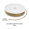 6.8M Waxed Cotton Cords YC-YW0001-03-278-4