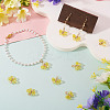 20Pcs Glass Pendants PALLOY-TAC0213-7