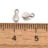 304 Stainless Steel Stamping Blank Tag Charms STAS-F311-04P-01-3