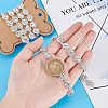 Sunflowers Shape Rhinestone Cup Chains CH-GA0001-03-3