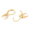 304 Stainless Steel Leverback Earring Findings Ion Plating(IP) STAS-U025-01G-02-2