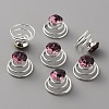 Fashion Iron Spirl Coils Hair Clip OHAR-WH0021-15A-2