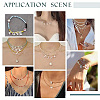 26Pcs 26 Styles Natural Freshwater Shell Letter Charms BSHE-YW0001-15-6
