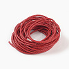 Braided Leather Cord with Core WL-F009-B03-4mm-1