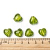 Handmade Silver Foil Glass Beads FOIL-R050-12x8mm-7-4
