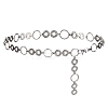 Alloy Ring Link Chain Waist Belly Chains for Women FS-WGC2DCA-02-2