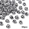 50Pcs Craft Style Acrylic Beads MACR-YW0003-88-1