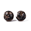 Handmade Gold Sand Lampwork Beads LAMP-N045-01C-02-1