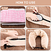 Velvet with Polyester Travel Pillowcase AJEW-WH20006-66D-6