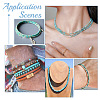 2 Strands Faceted Rondelle Synthetic Turquoise Beads Strands TURQ-AR0001-38-6