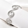 304 Stainless Steel Cuff Bangles for Women LS-BJEW-Z150-01P-01-1