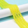 Transparent Glass Beads Strands X1-EGLA-A034-T6mm-MD29-3