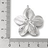 Anti-Tarnish 304 Stainless Steel Pendants STAS-Z092-05P-3
