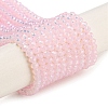 Baking Paint Transparent Glass Beads Strands DGLA-A034-J2mm-B04-1