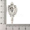 Tibetan Style Alloy Pendants TIBE-L013-09AS-01-3
