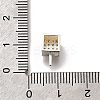 Brass Micro Pave Cubic Zirconia Peg Bails KK-K378-70S-3