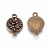 Tibetan Style Links/Connectors LS-TIBEP-EA11003YKG-AB-LF-1