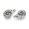 Tibetan Style Alloy Pendants TIBE-N014-34AS-2