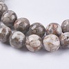 Natural Maifanite/Maifan Stone Beads Strands G-I187-6mm-01-4