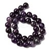 Natural Amethyst Beads Strands G-E481-03-12mm-6