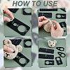 2Sets Acrylic Rulers AJEW-UN0002-07B-4