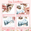 3 Sheets 3 Styles PVC Waterproof Decorative Stickers DIY-WH0404-335-5