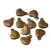 Tibetan Style Alloy Family Charms LS-X-TIBEP-5414-AB-FF-1