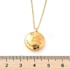 304 Stainless Steel Clear Cubic Zirconia Constellation Pendant Necklaces NJEW-R021-02G-02-5
