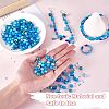 2 Bag Glass Round Beads Set JX547E-3
