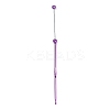 DIY Alloy Beadable Crochet Hooks AJEW-A064-02B-1