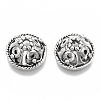 Tibetan Style Alloy Bead Caps TIBE-N006-05AS-LF-1