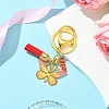 Acrylic & Alloy Enamel Keychain KEYC-FS00026-06-3